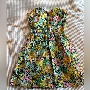 Crewcuts Multicolor Floral Kids Dress
